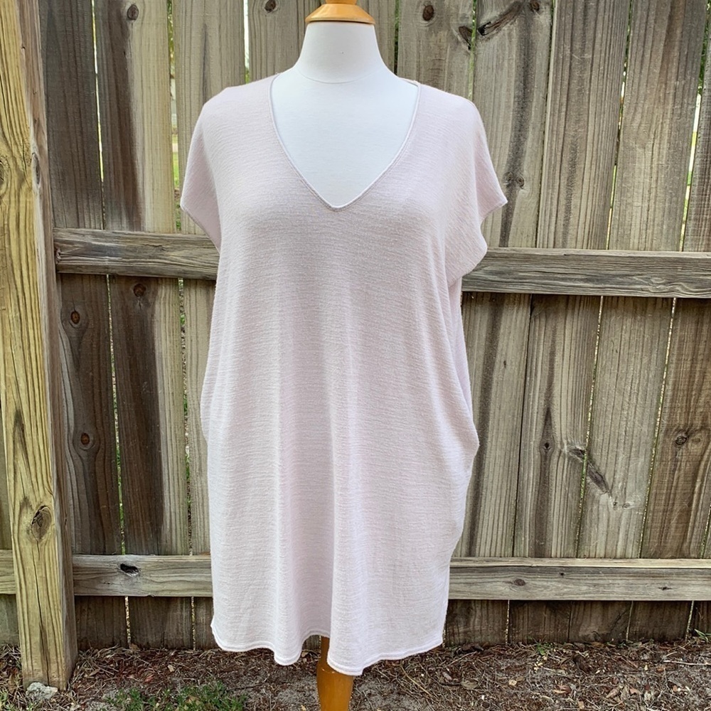 Wilfred Free v-neck mini dress, size XS